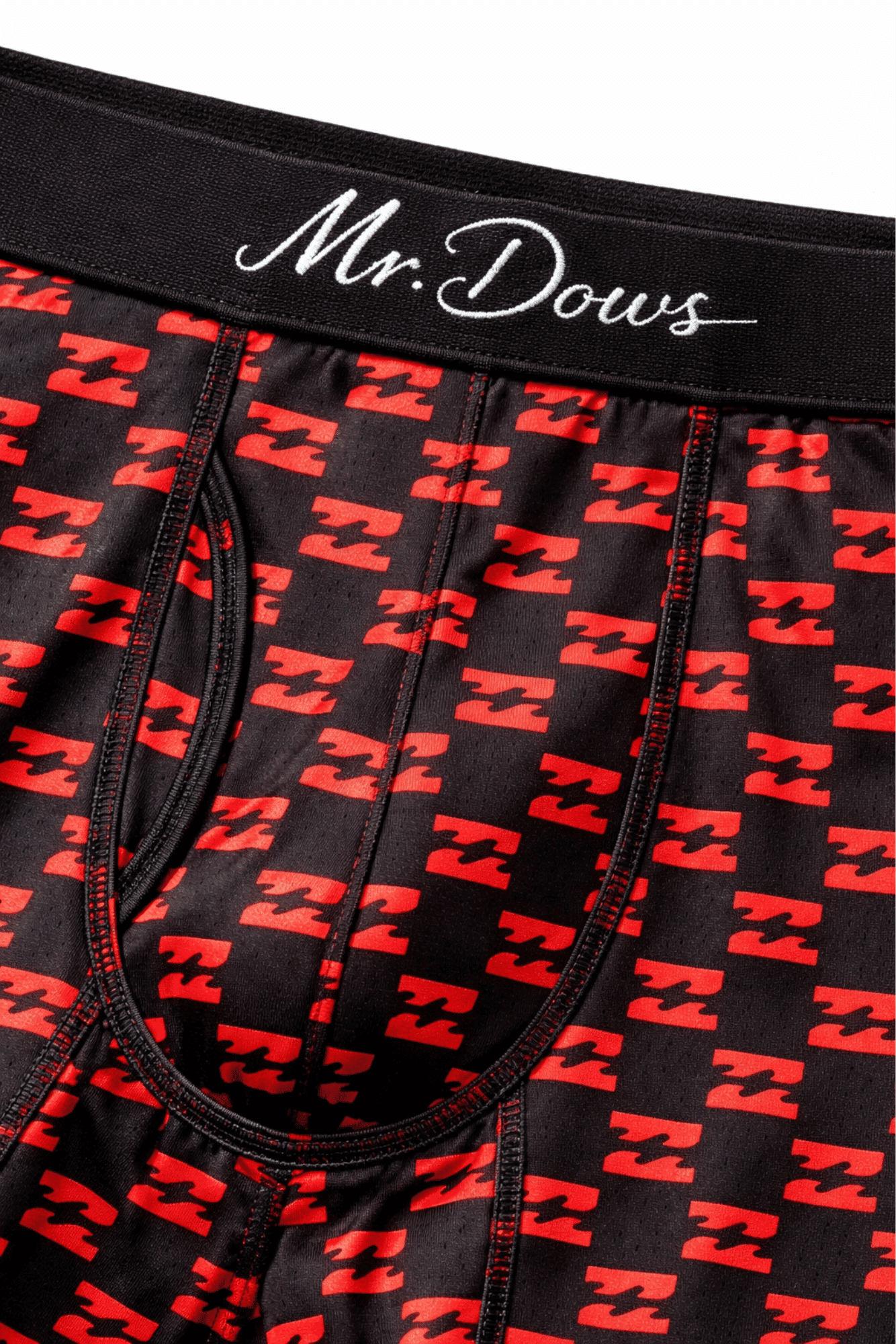 Mr. Dows Men's Performance Boxer Briefs – Multicolor Devil & Red Check (Pack of 2)