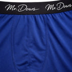 Mr. Dows Men's Performance Boxer Briefs – Navy & Red Check (Pack of 2)